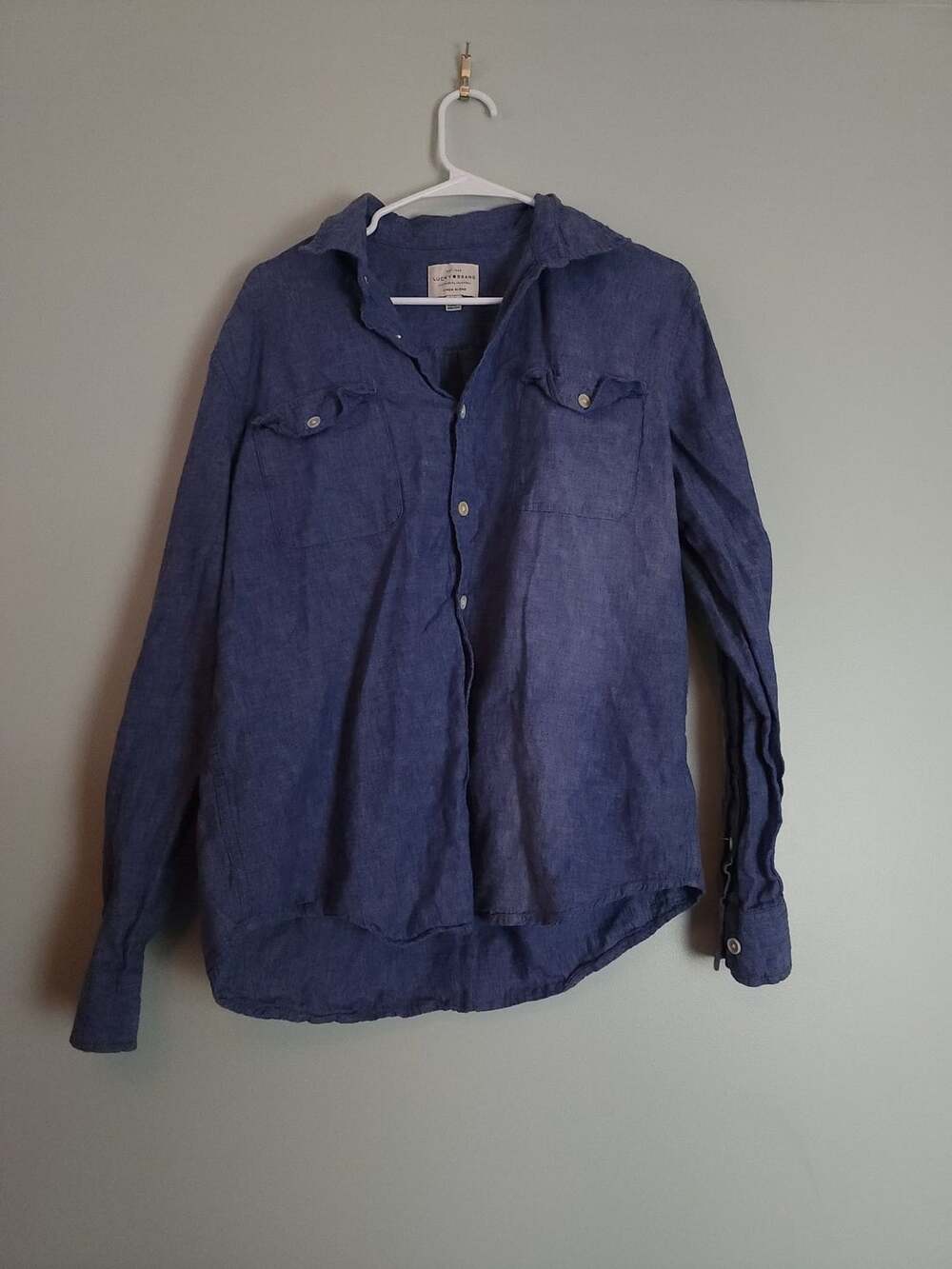 Bphochic Classicstyle Lucky Bran Linen Blend Long Sleeve